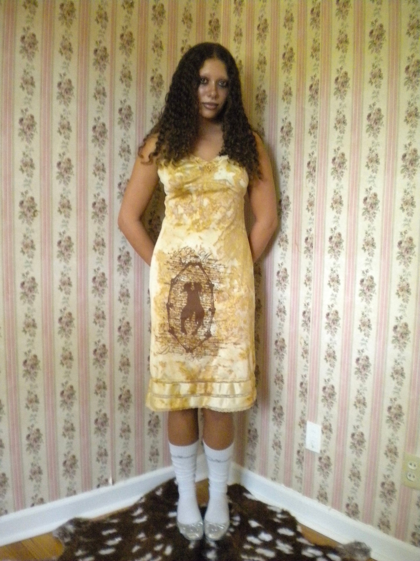 Rust Dyed In Loving Memory Dress