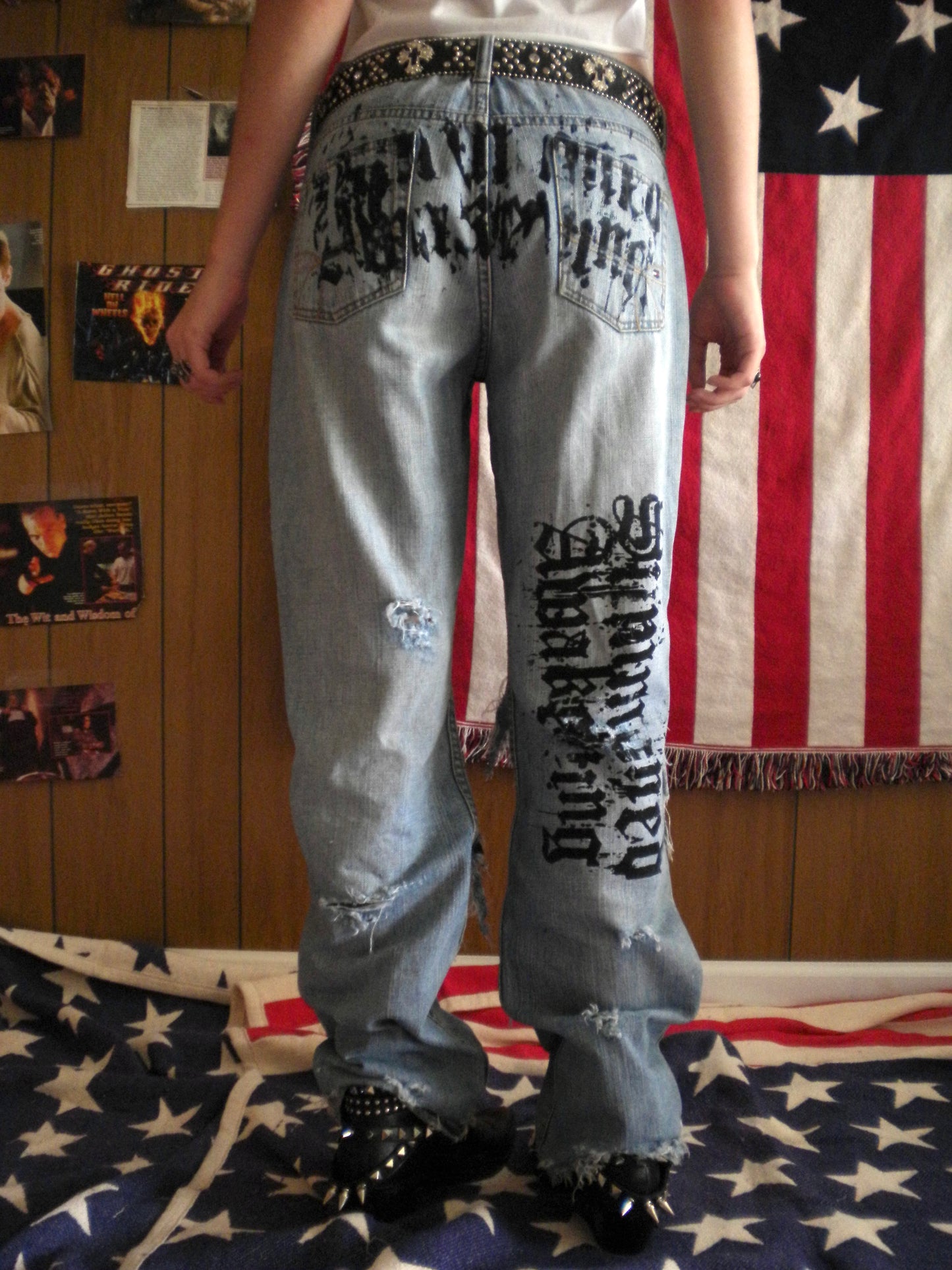 1/1 Summoned Awakening Ripped Distressed Jeans Size 31