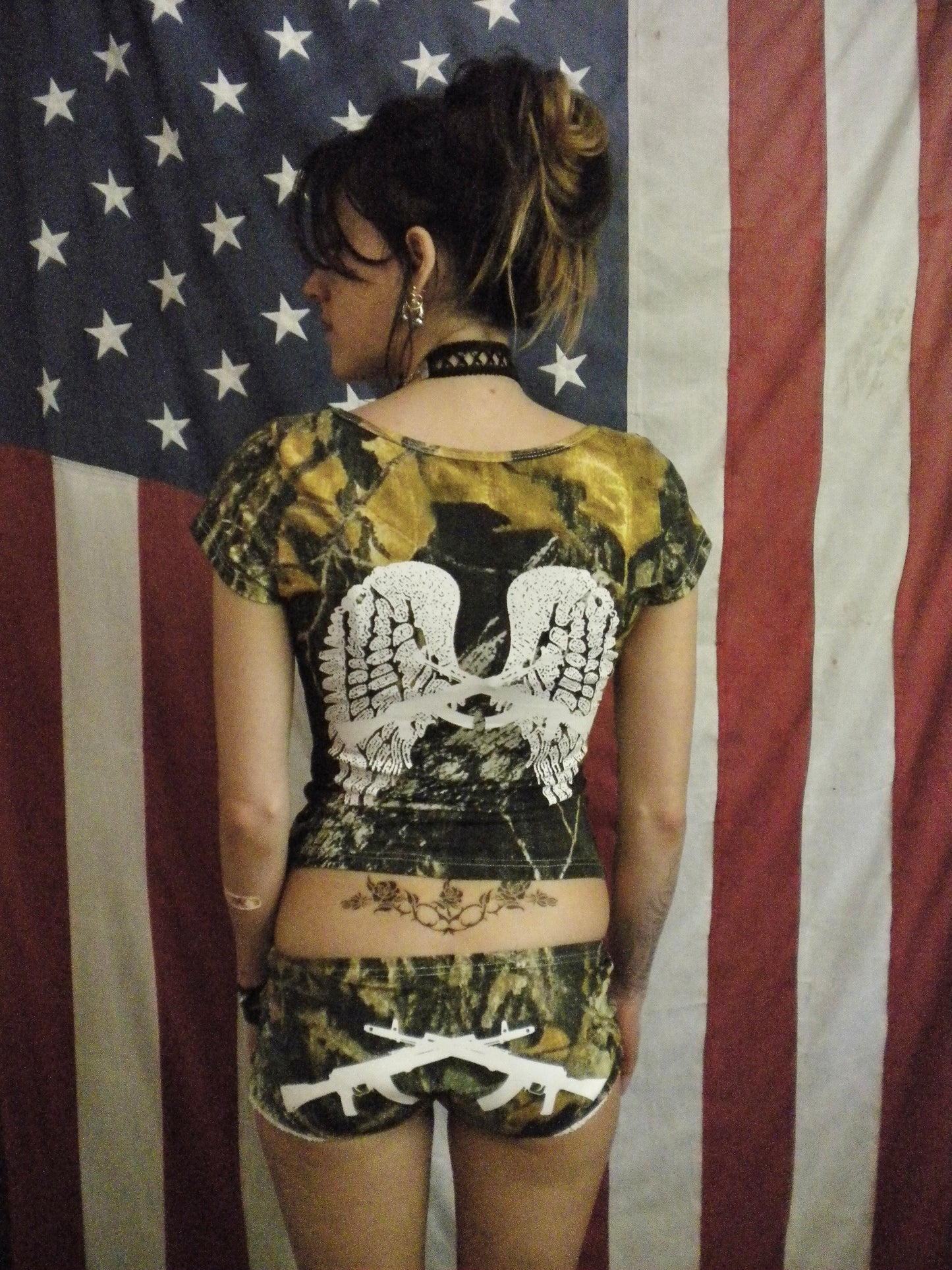 PREORDER Camo Gun Angel Top