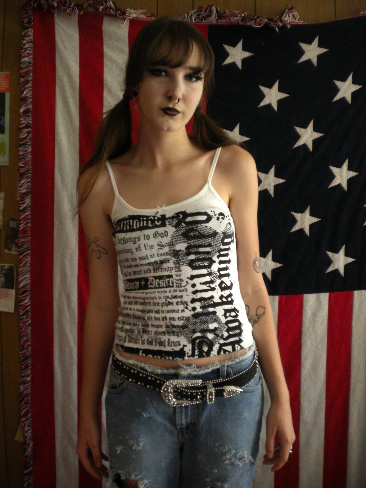 Summoned Awakening White Tank Top