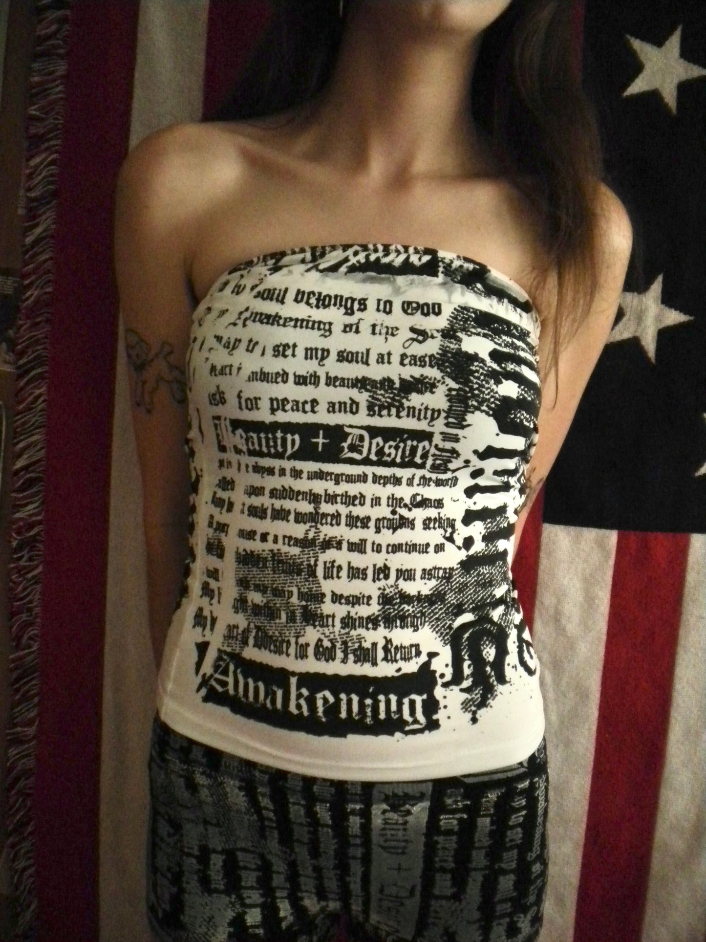 Summoned Awakening White Tube Top