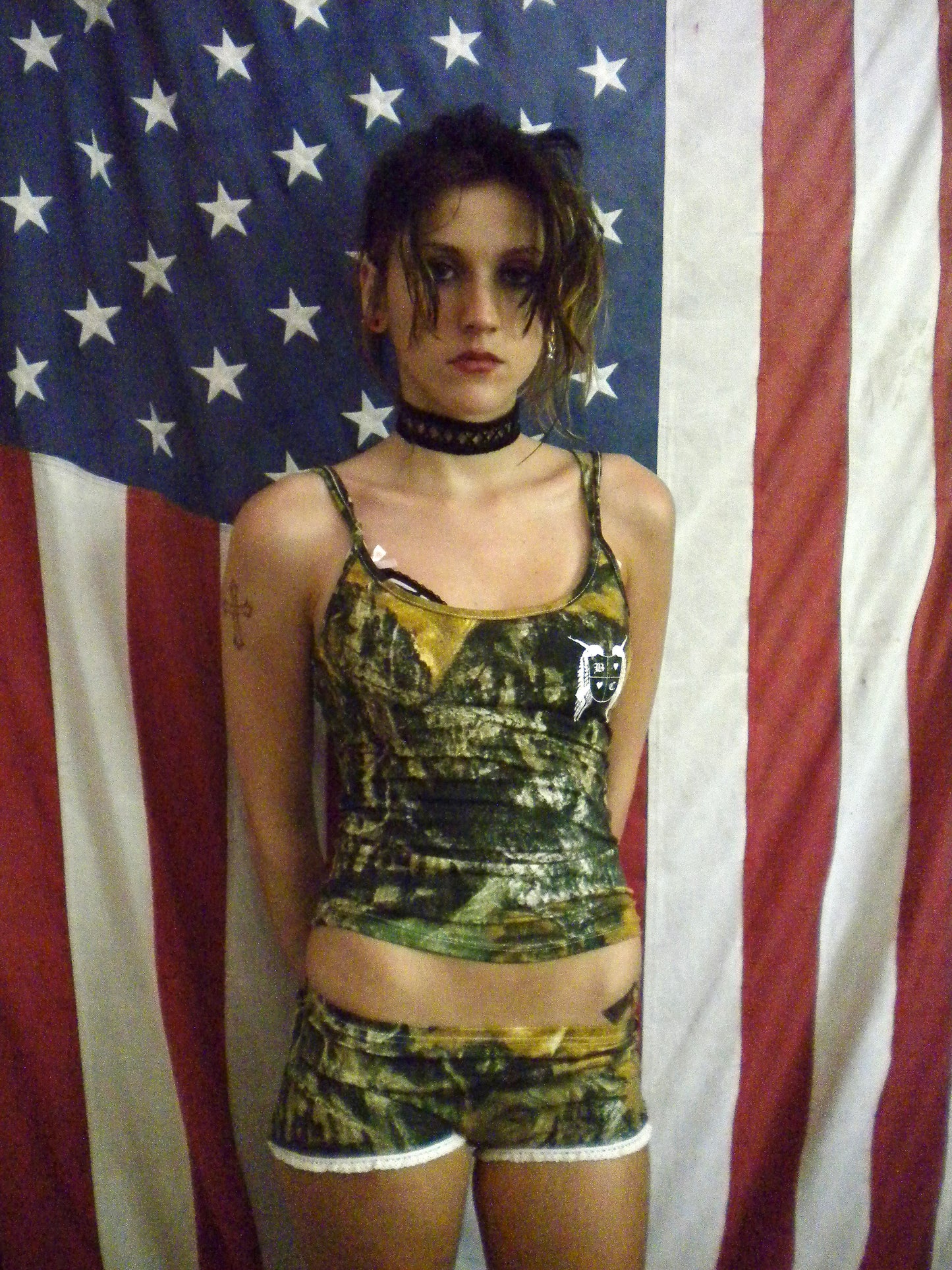 PREORDER Camo Gun Angel Tank Top