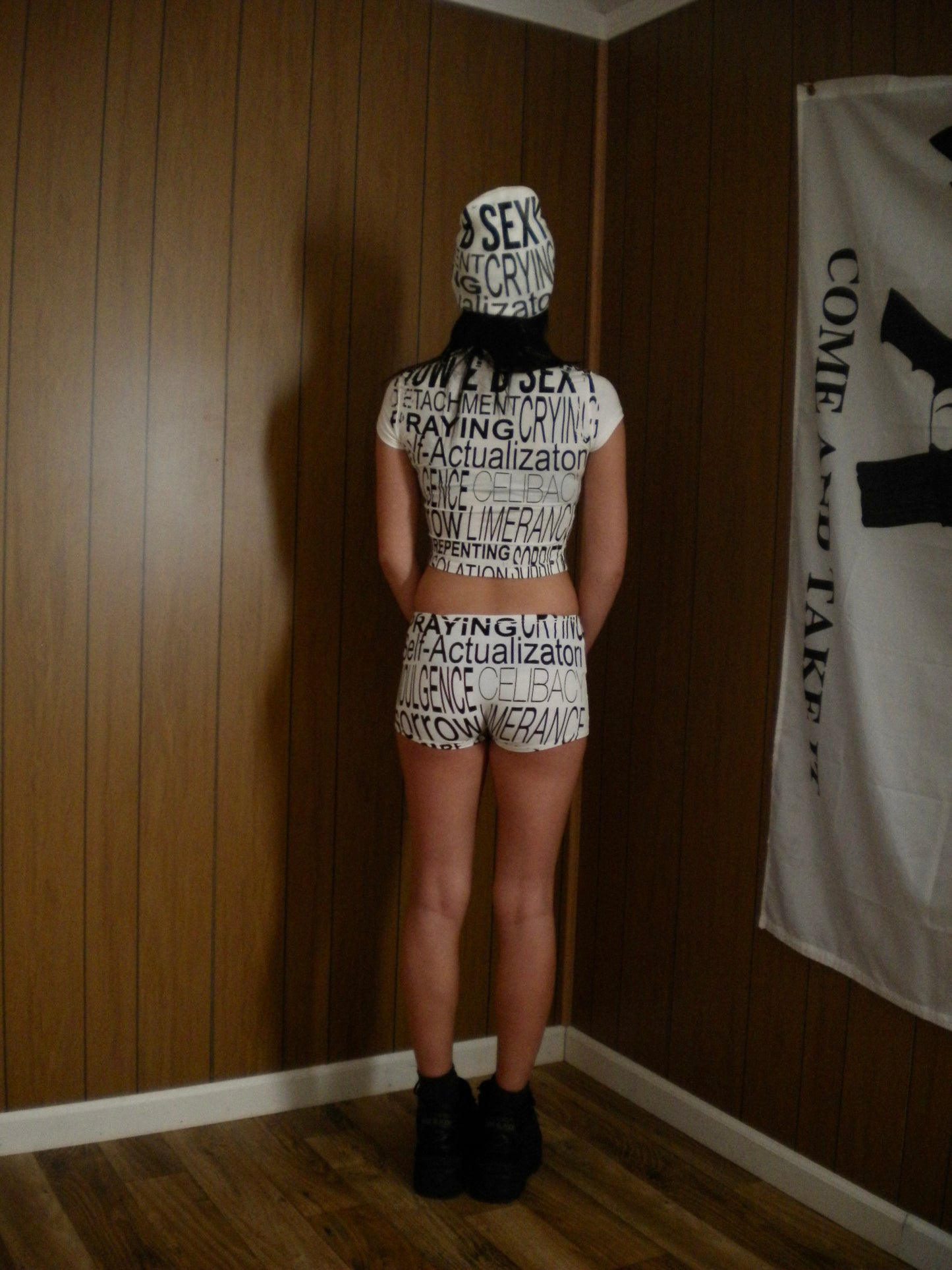 How 2 B Sexy White Beanie