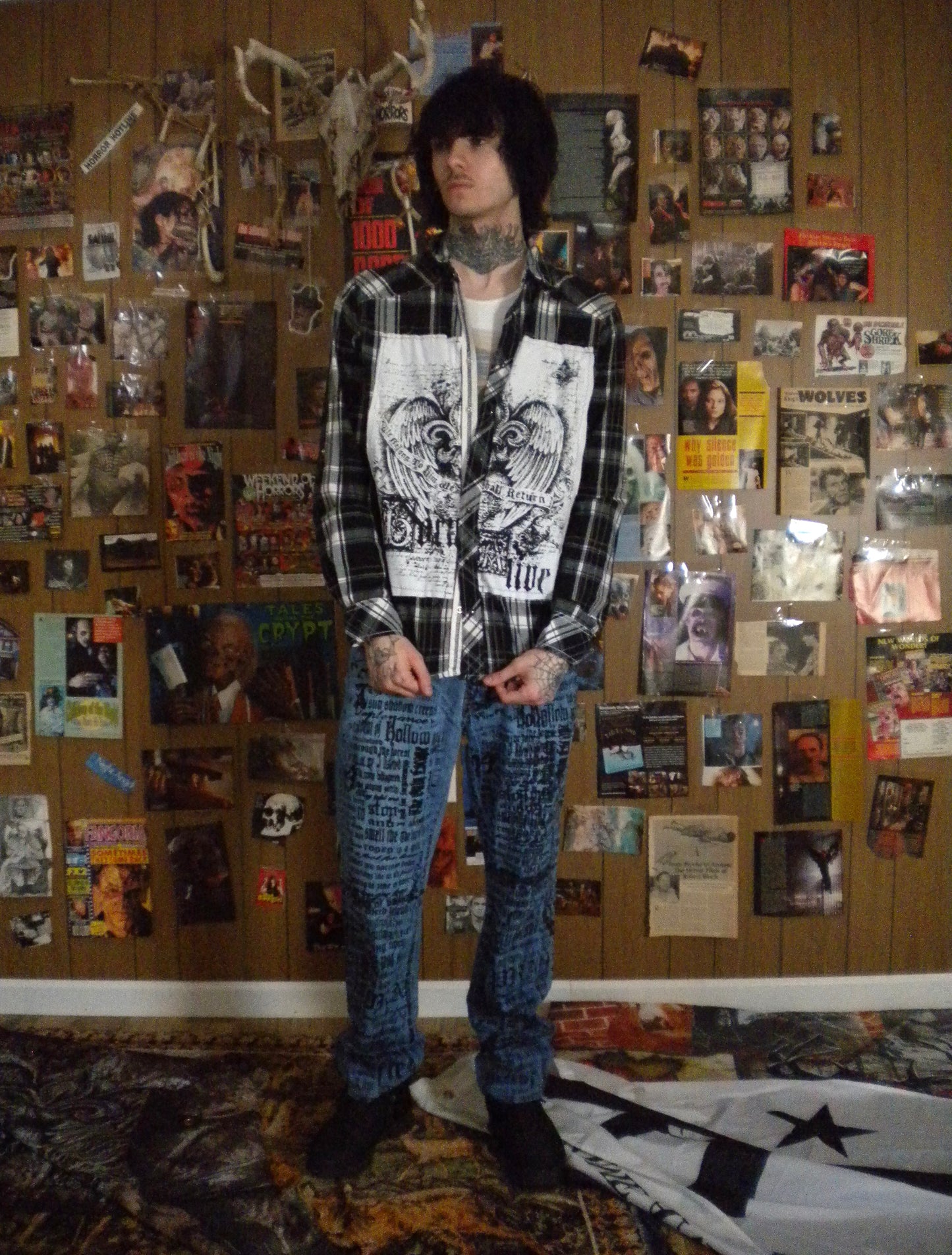 1/1 Born Alive Black Flannel