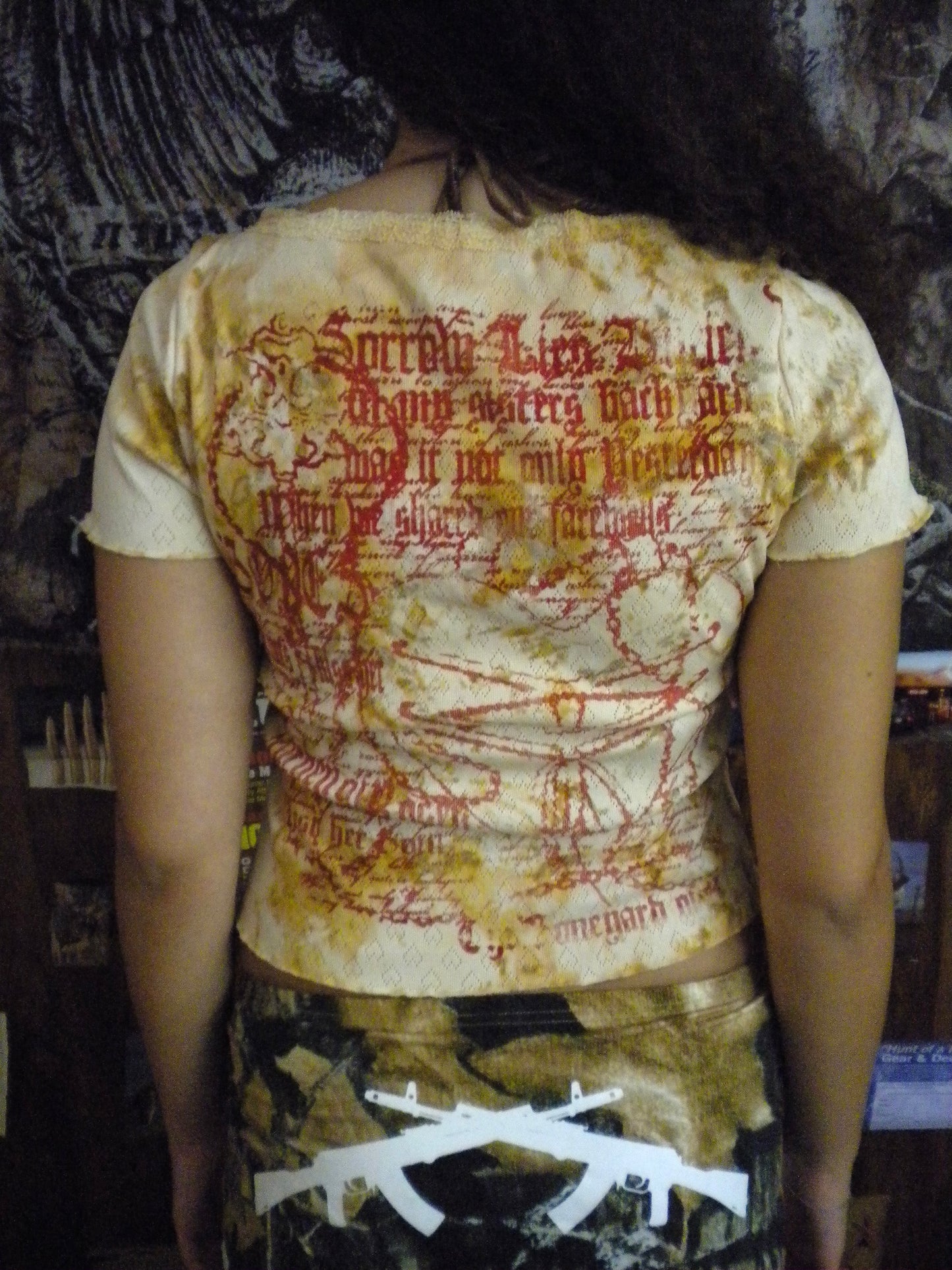 Rust Dyed Boneyard Ashes Top