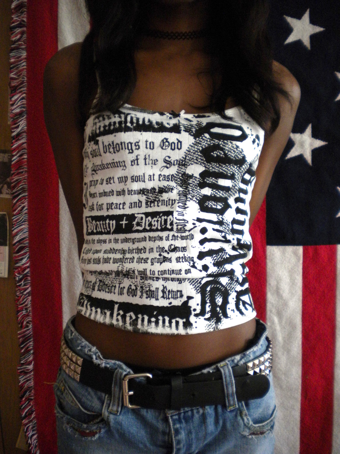 Summoned Awakening White Tank Top