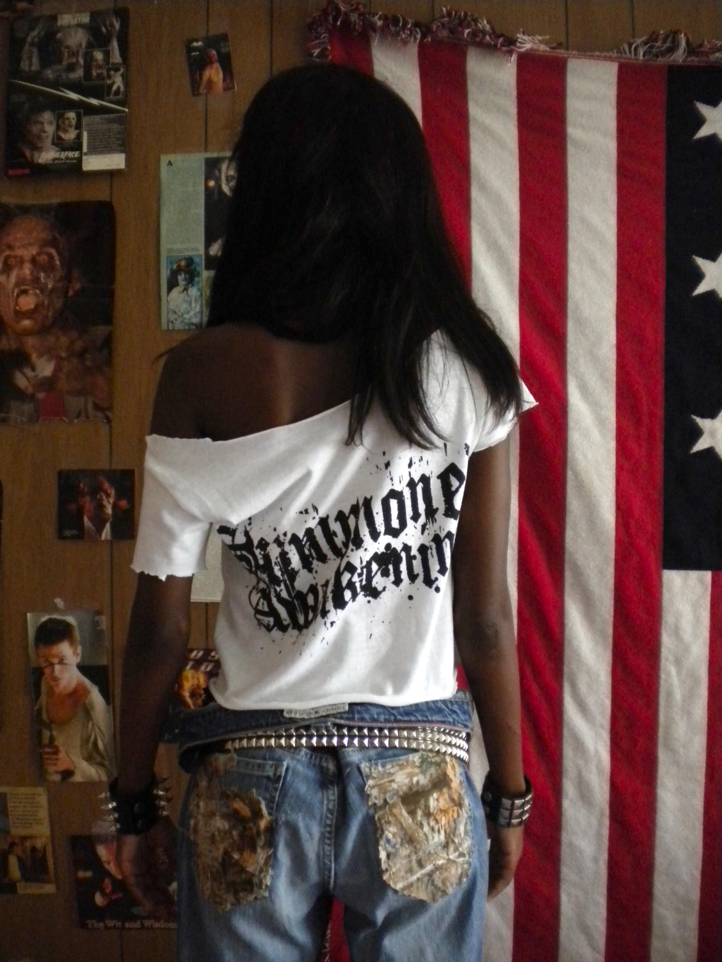 Summoned Awakening Off Shoulder Crop Top