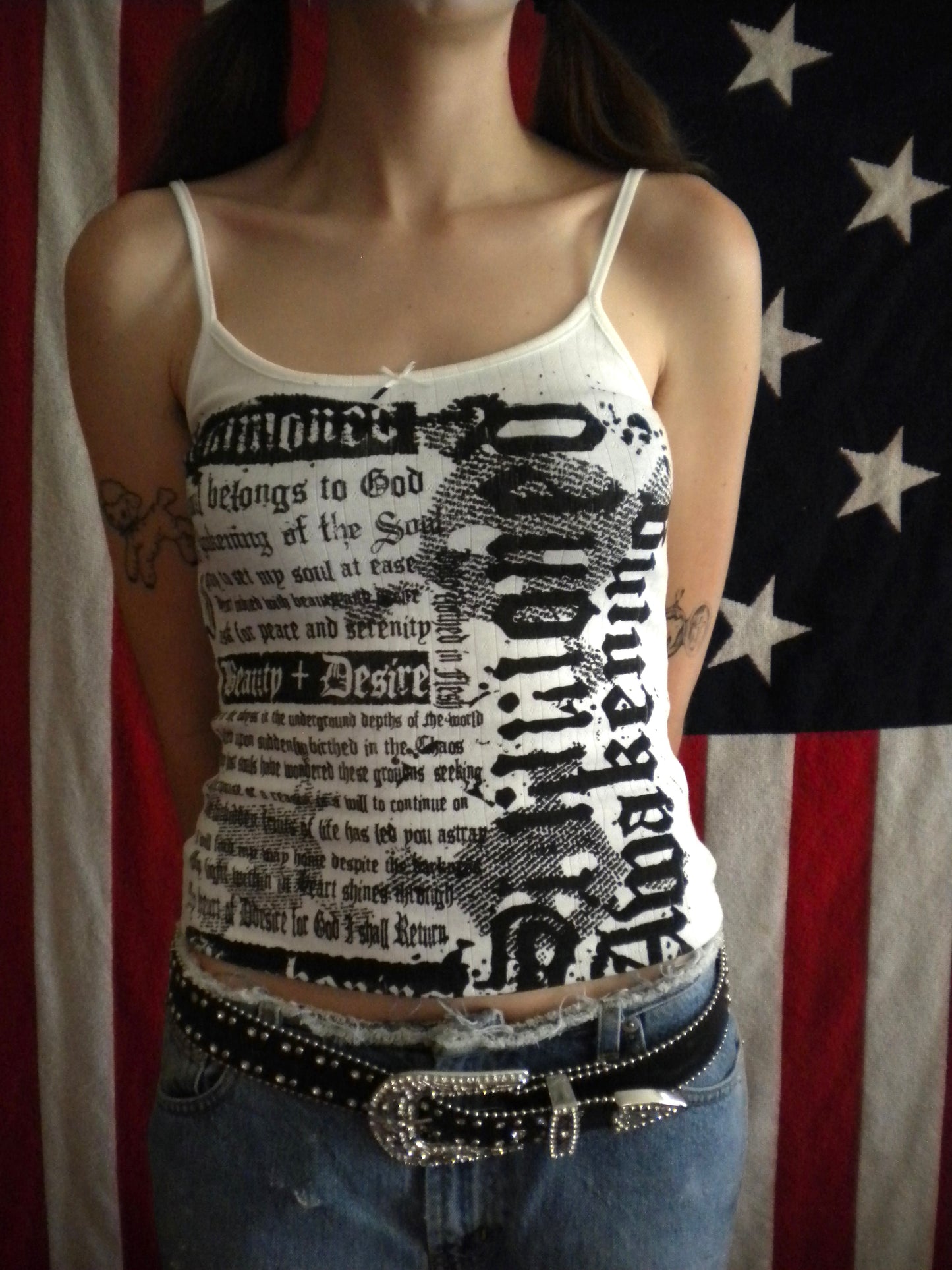 Summoned Awakening White Tank Top