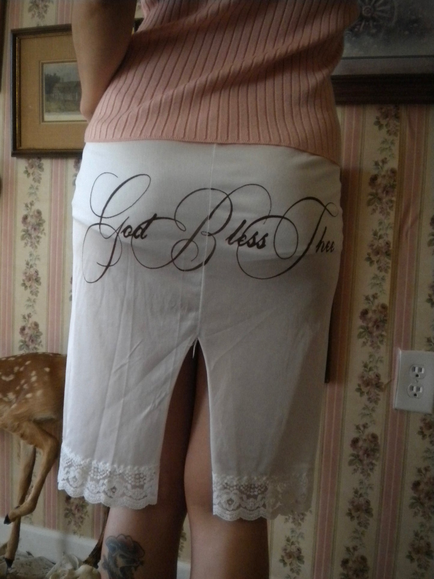 1/1 Fawn Prayer Slip Skirt