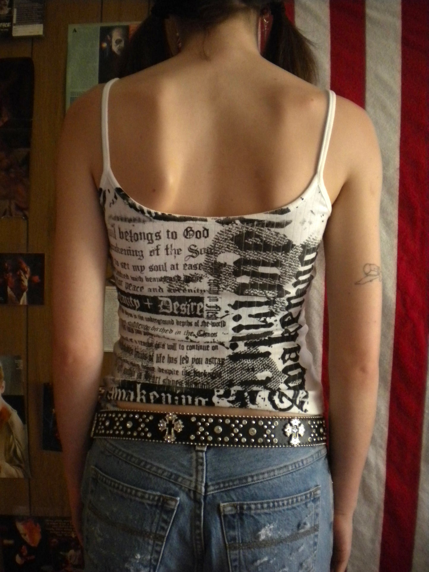 Summoned Awakening White Tank Top