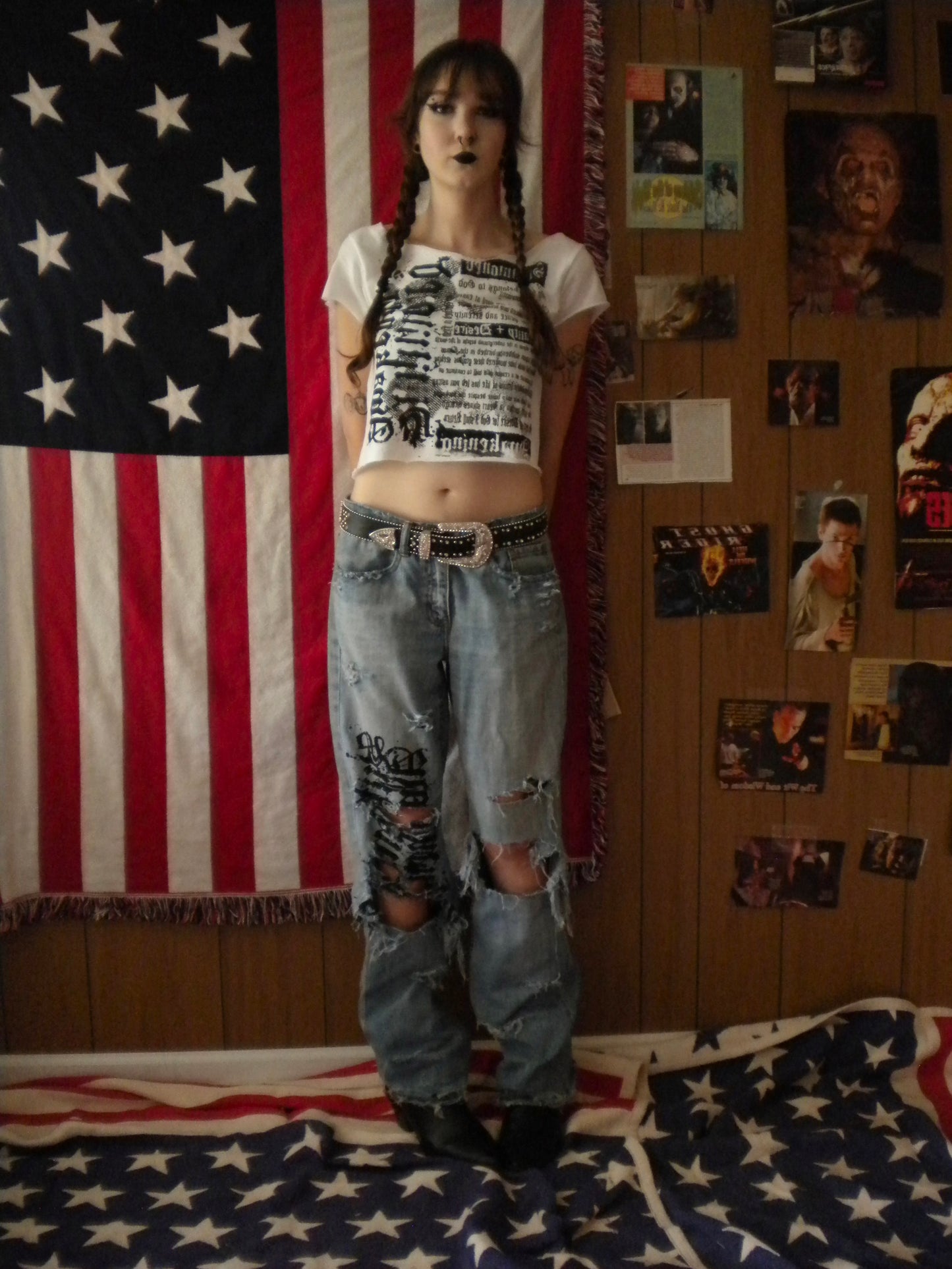 1/1 Summoned Awakening Ripped Distressed Jeans Size 31