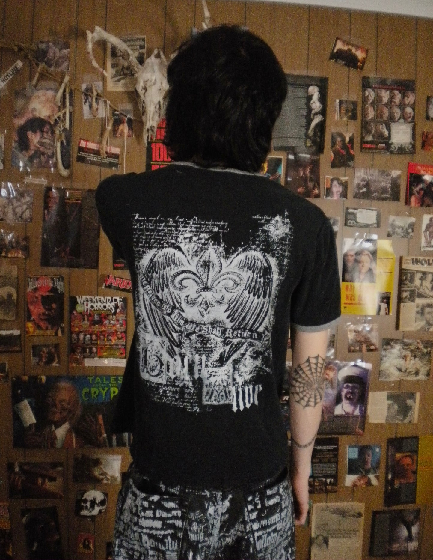 1/1 Born Alive Black Ringer Tee