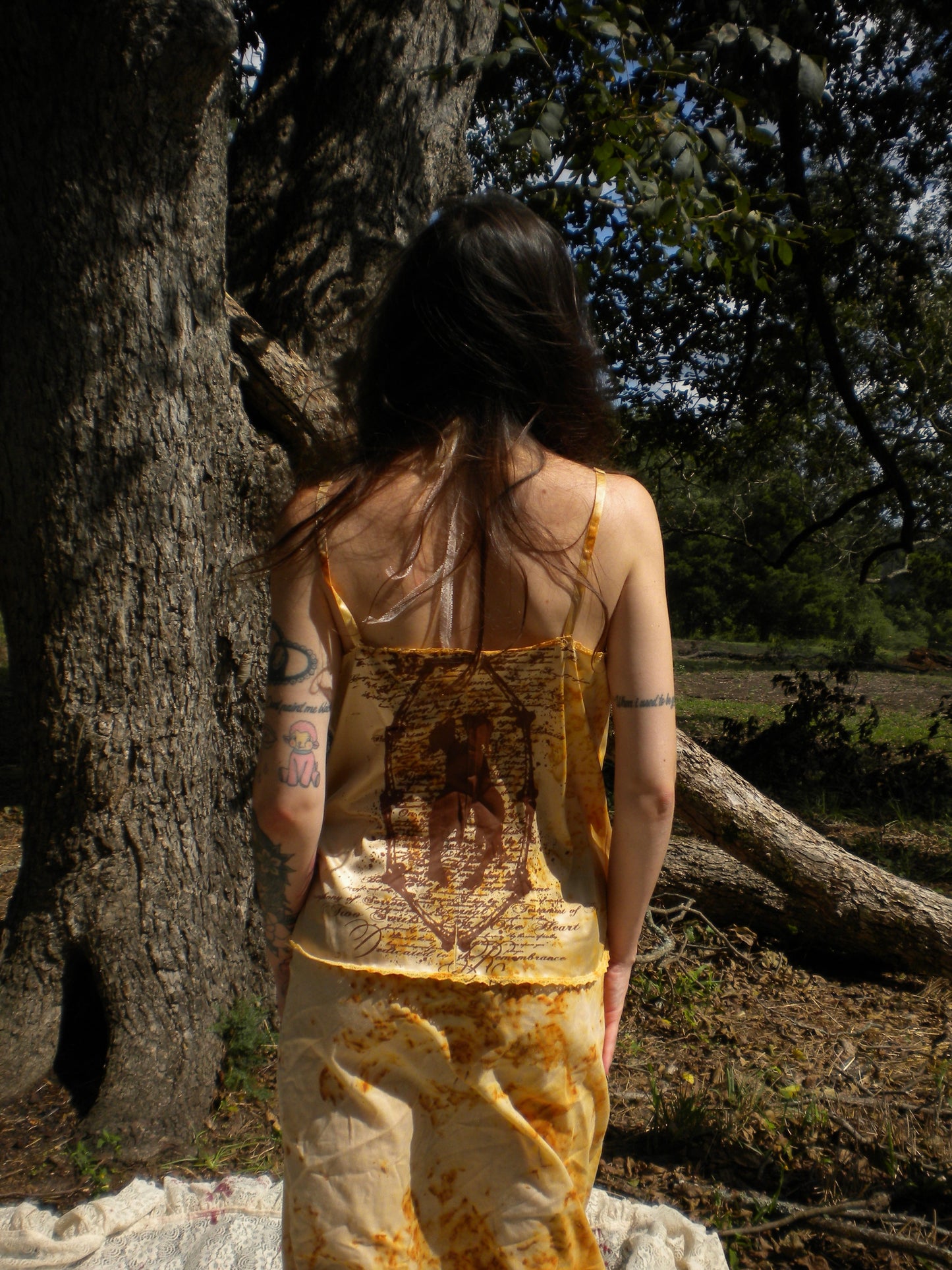 Rust Dye In Loving Memory Cami