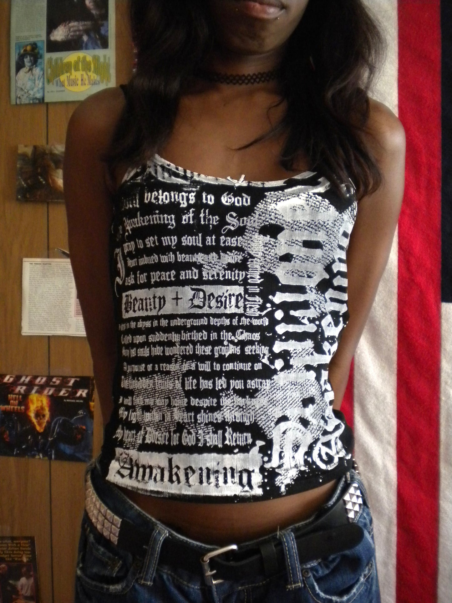 Summoned Awakening Black Cami