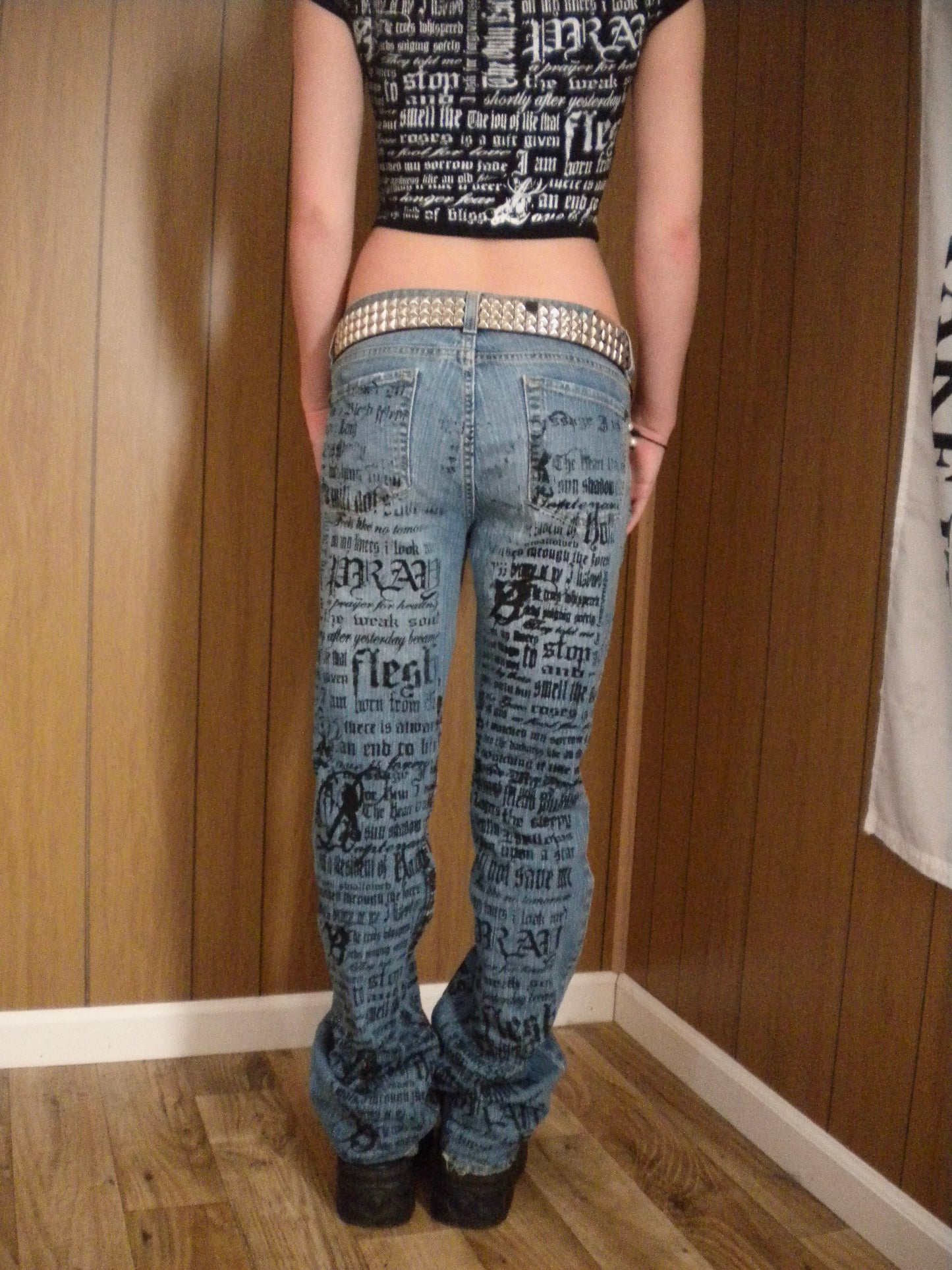 Pray Flesh Tears 1/1 Jean Size 30