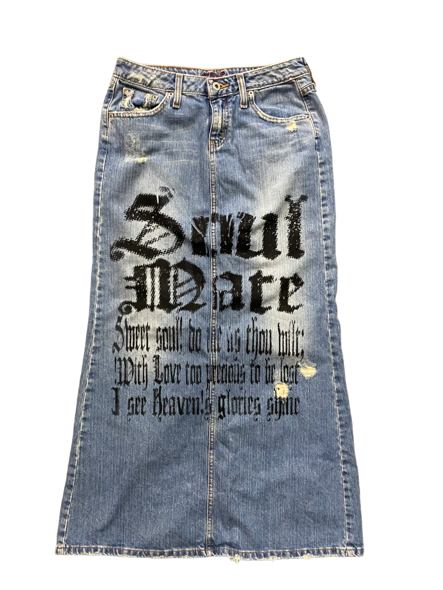 SoulMate Maxi Jean Skirt