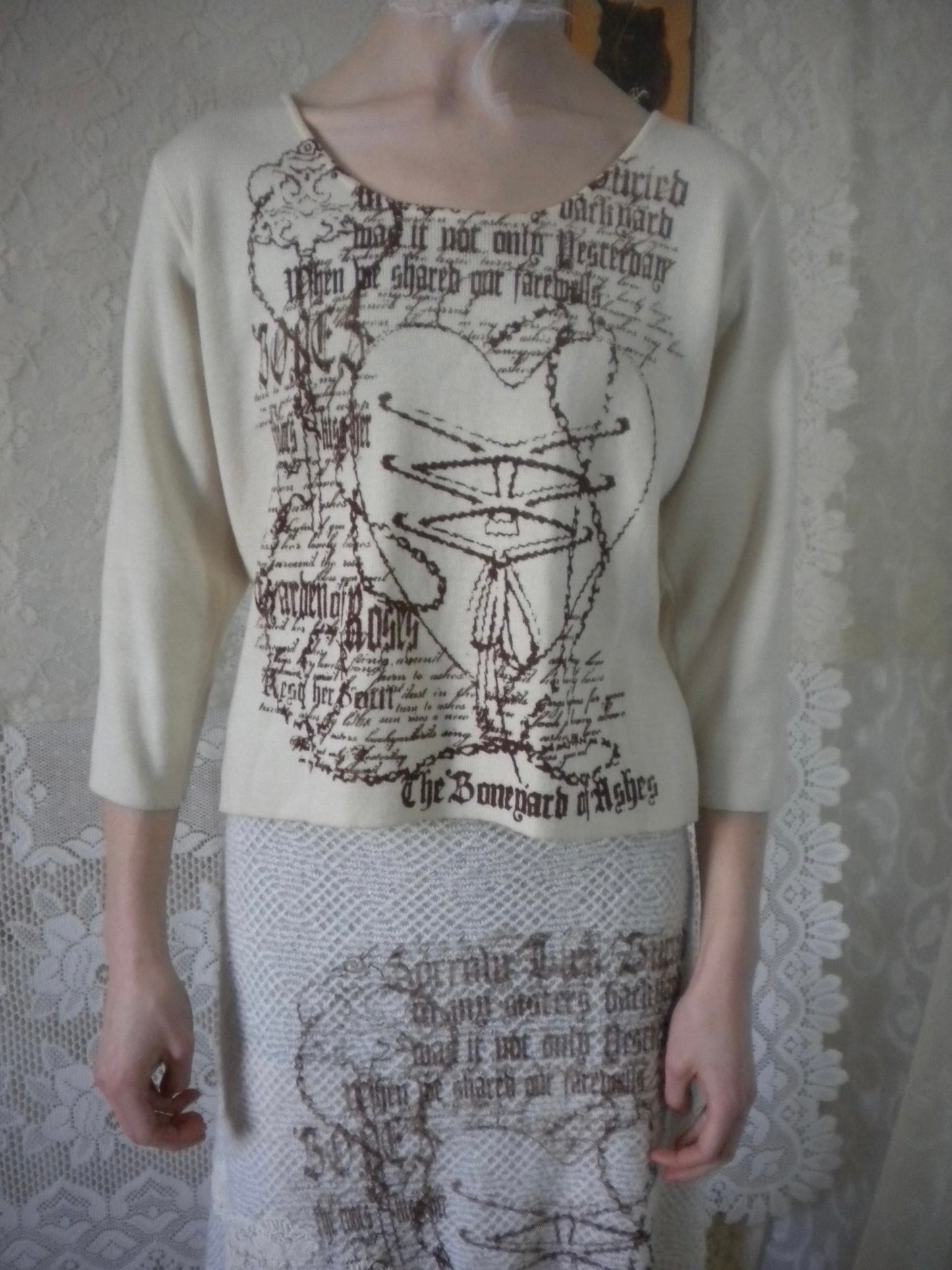 Boneyard Ashe Creme Sweater Top