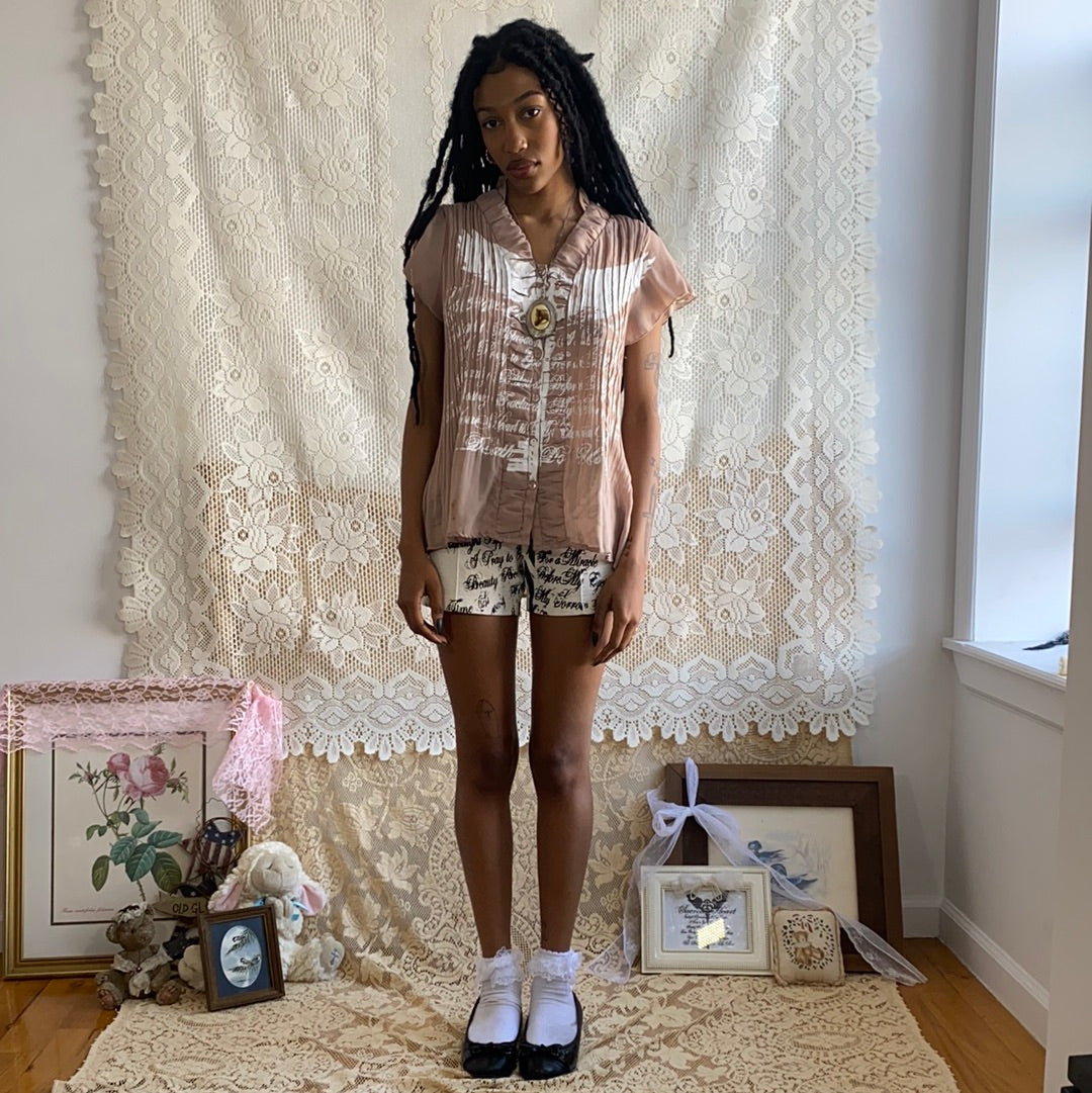 Sacred Heart Frilly Blouse