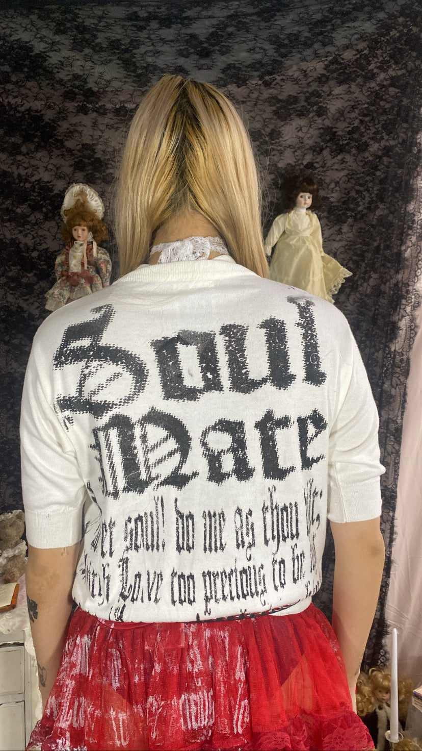 SoulMate Short Sleeve Sweater Top