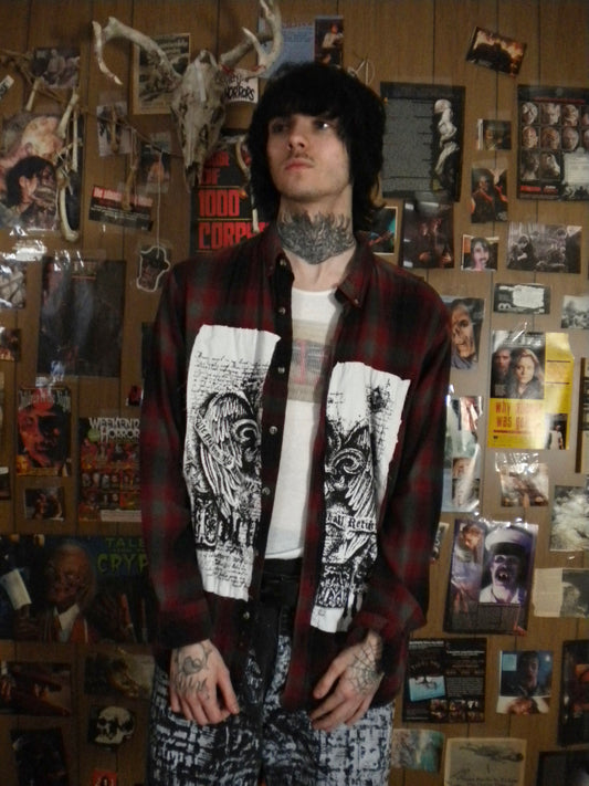 1/1 Born Alive Red Grey Flannel