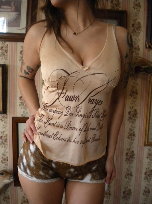 1/1 Fawn Prayer Nude Cami