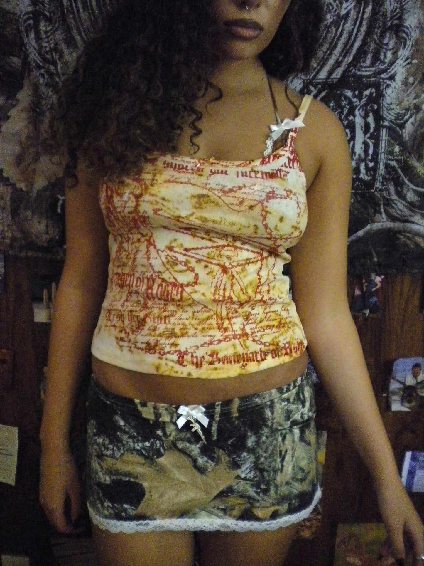 Rust Dyed Tank Top