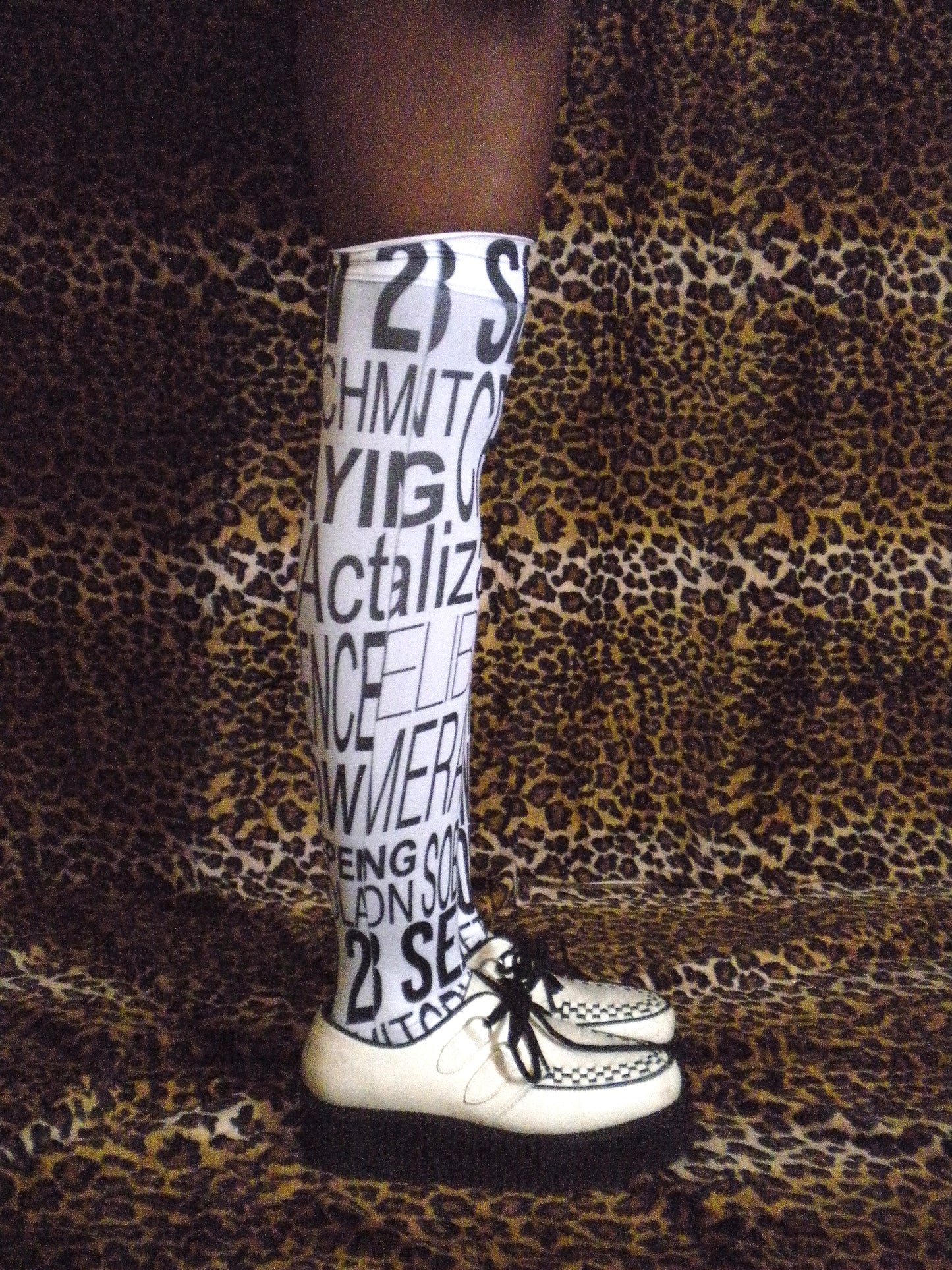 How 2 B Sexy White Thigh High Socks