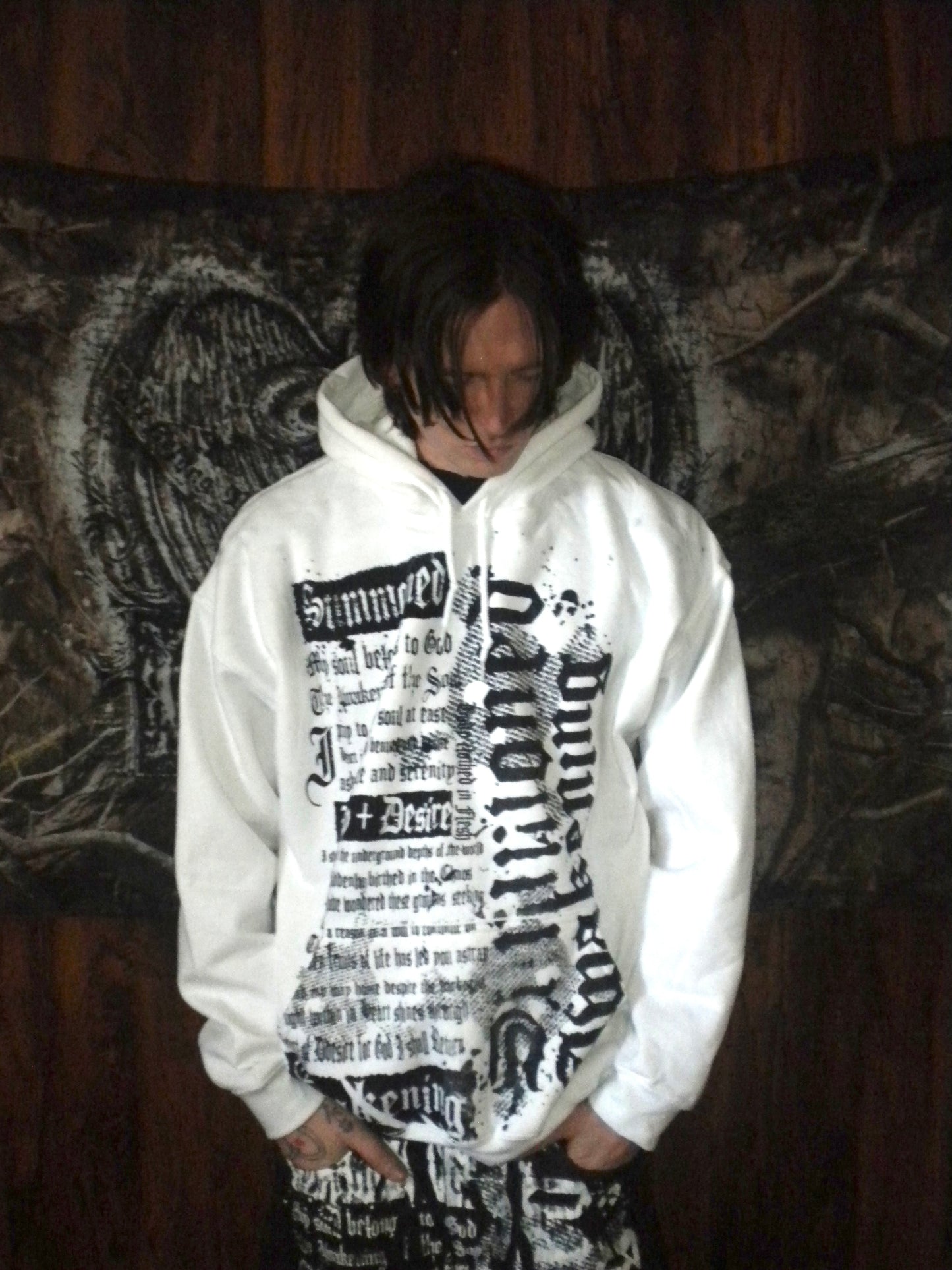 Summoned Awakening White Hoodie