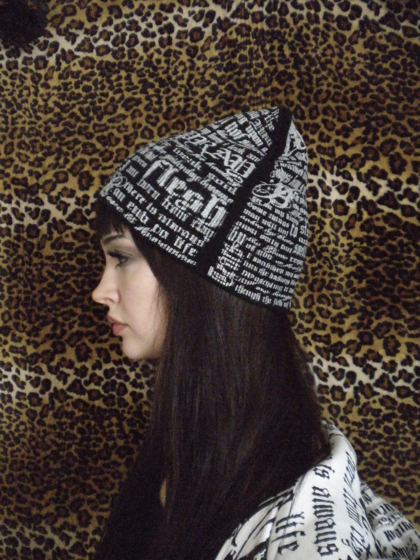 Pray Flesh Tears Black Beanie