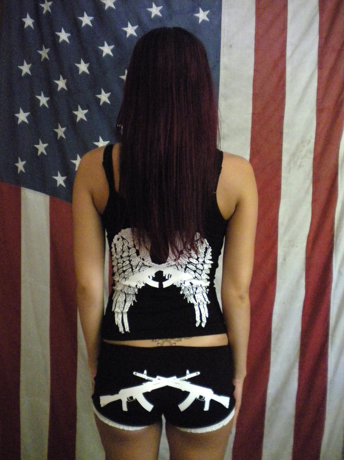 PREORDER Black Gun Angel Tank Top
