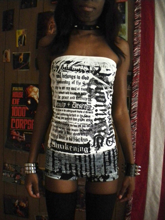 Summoned Awakening White Tube Top