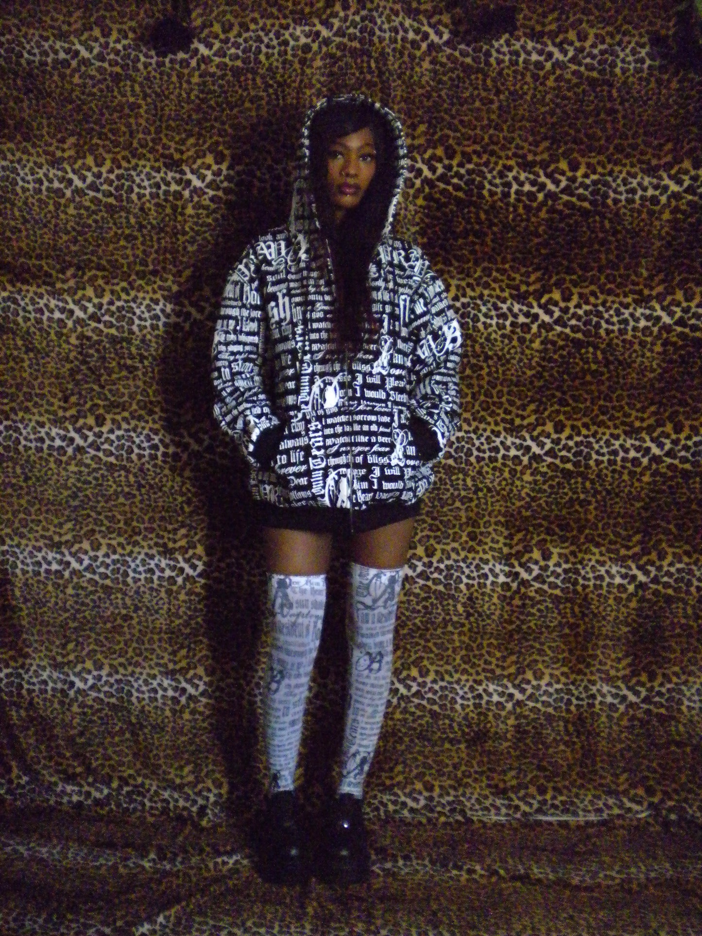 Pray Flesh Tears Black Hoodie