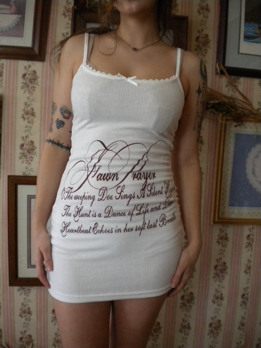 Fawn Prayer Pointelle Dress