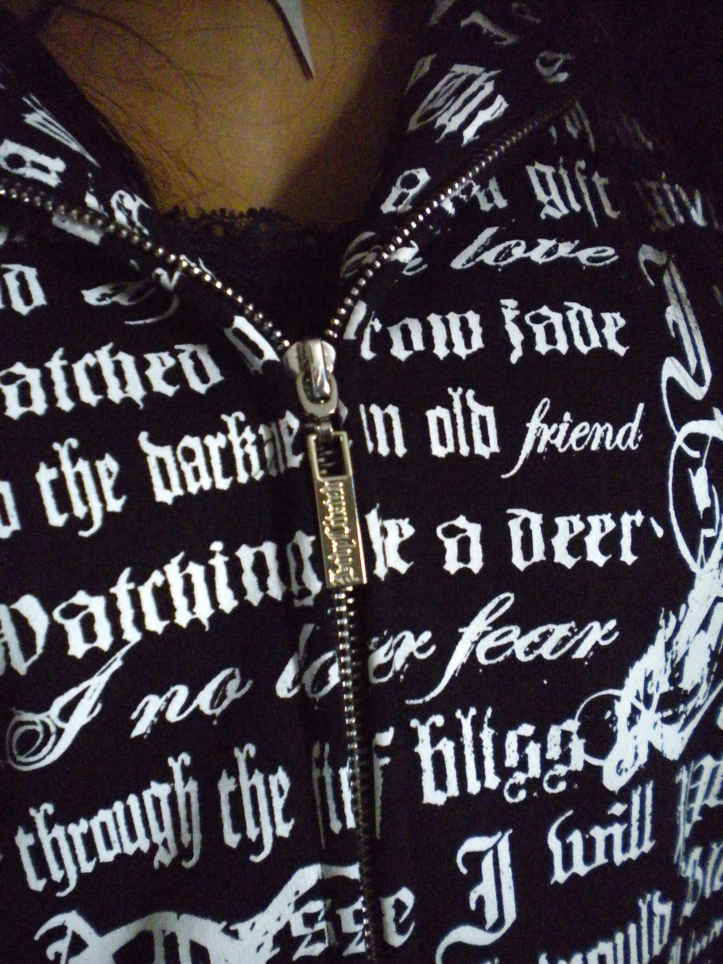 Pray Flesh Tears Black Hoodie