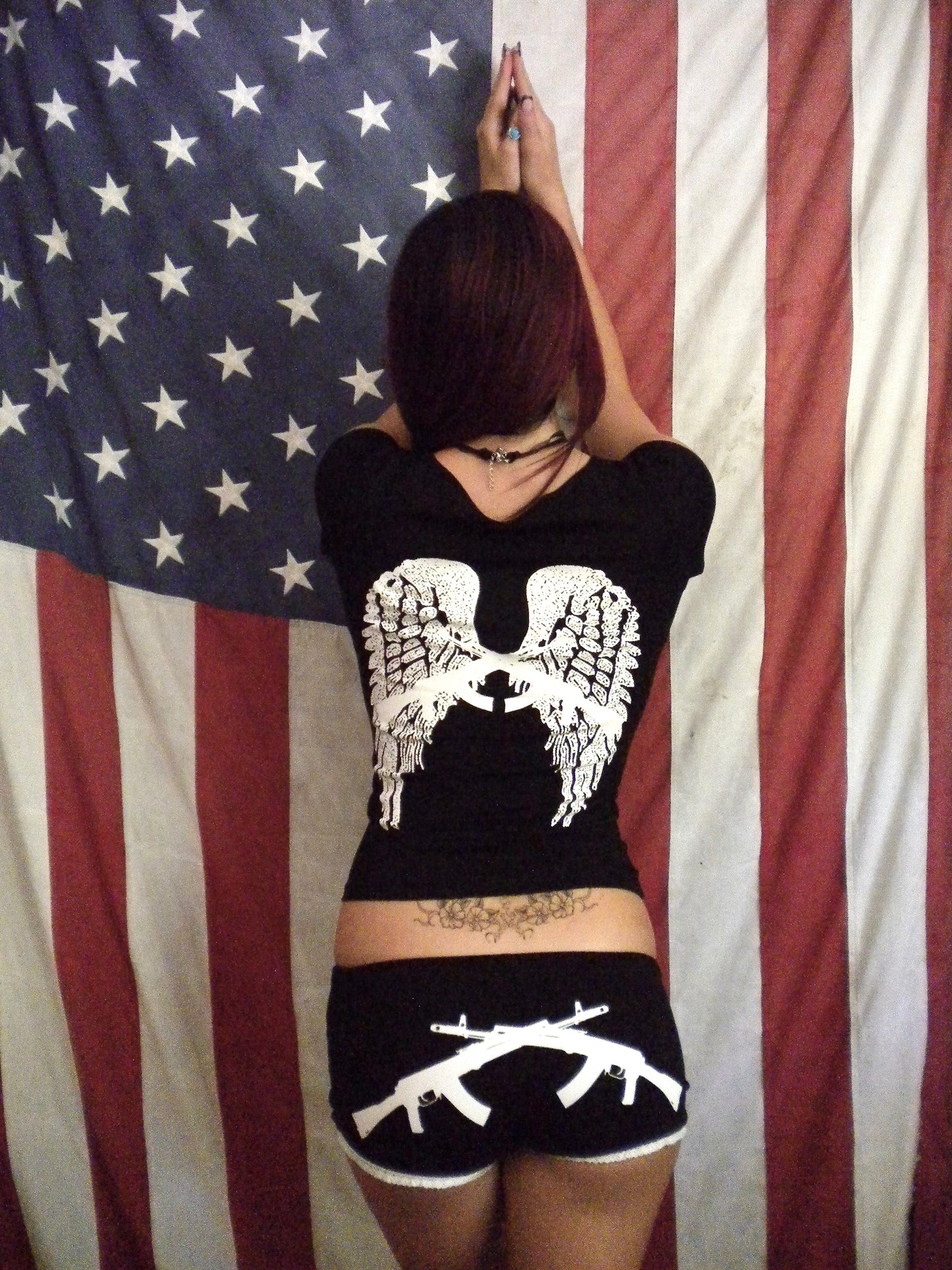 PREORDER Black Gun Angel Top