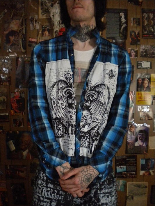 1/1 Born Alive Blue Flannel