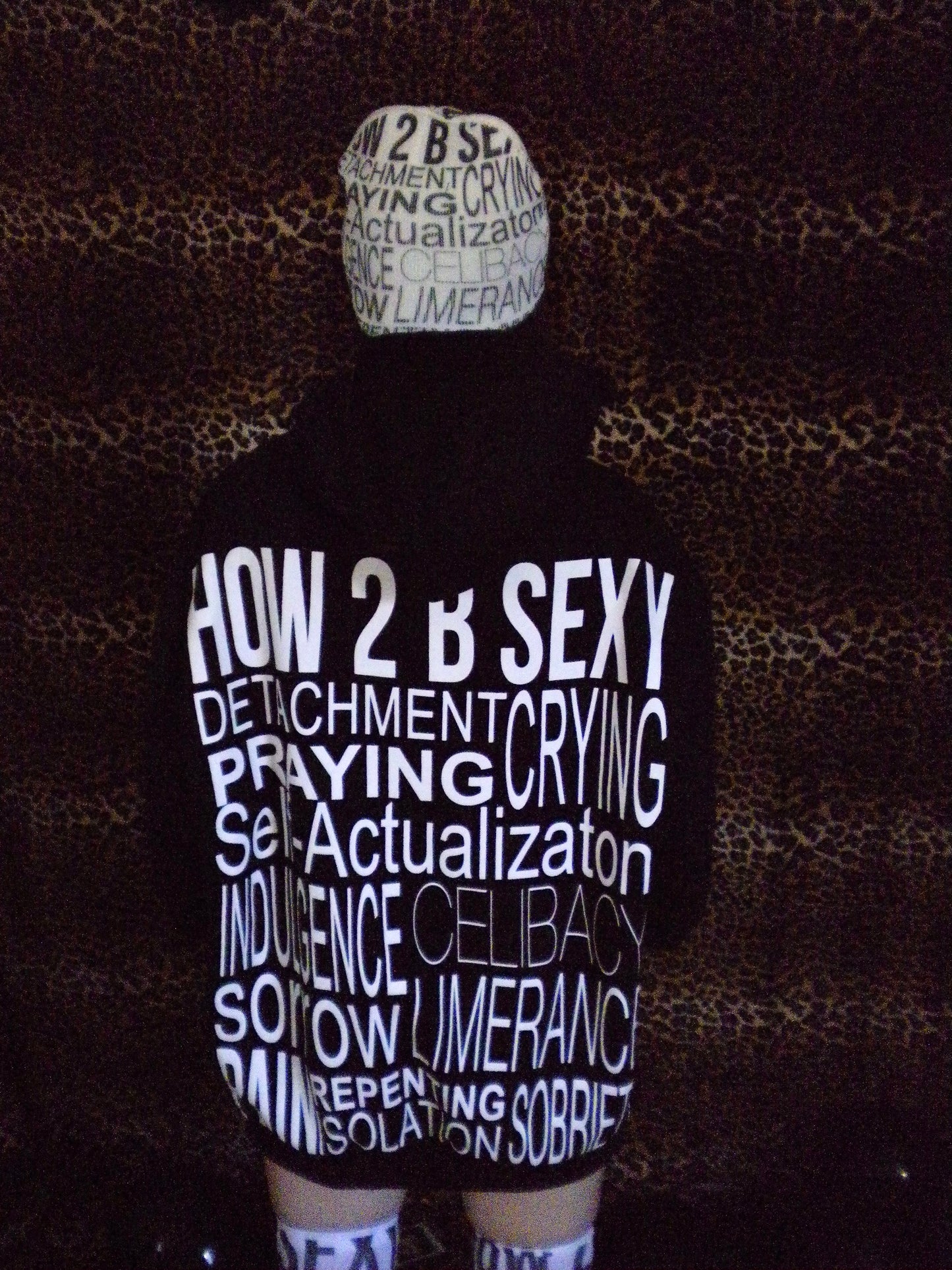 How 2 B Sexy Black Hoodie