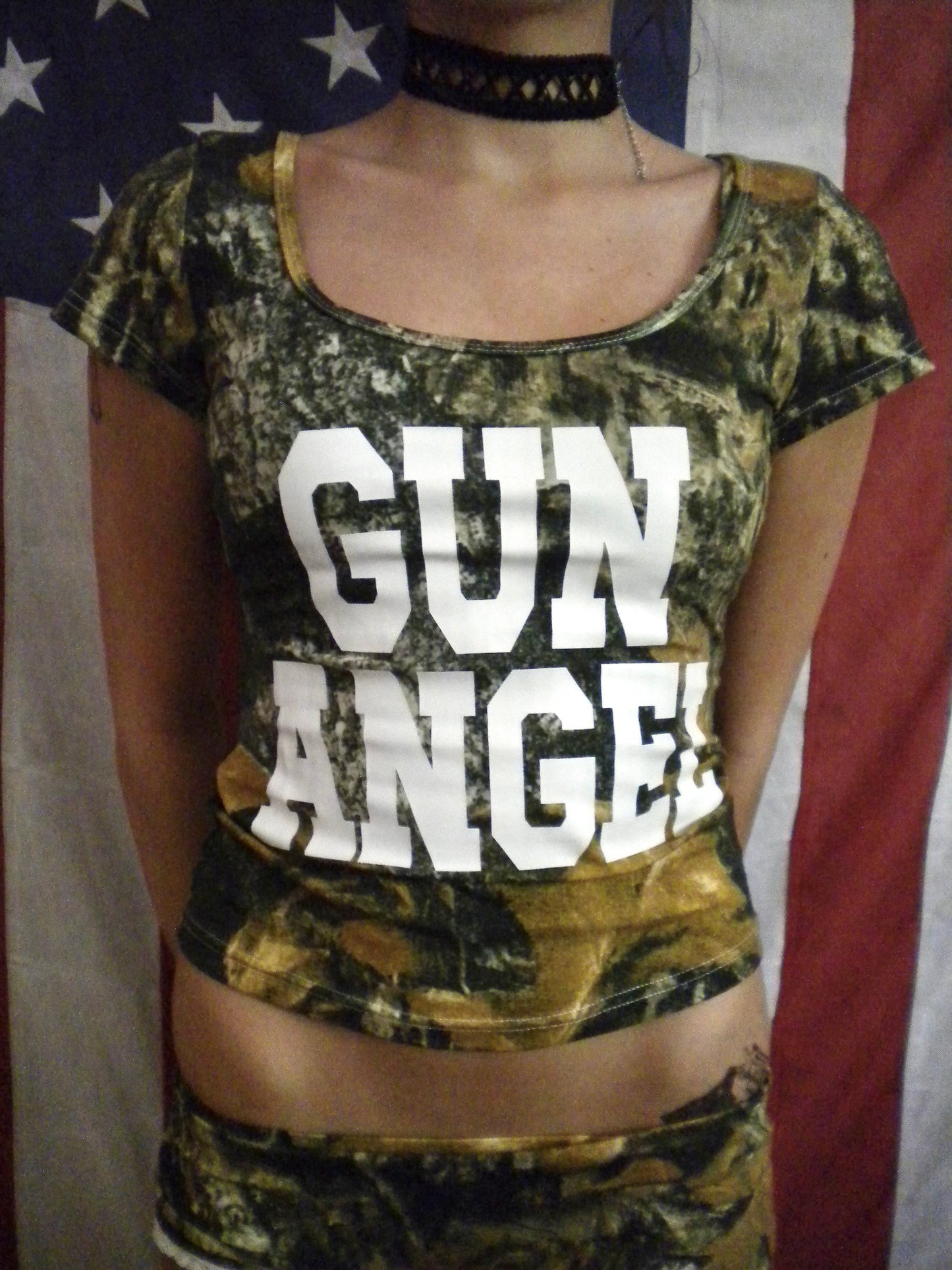 PREORDER Camo Gun Angel Top