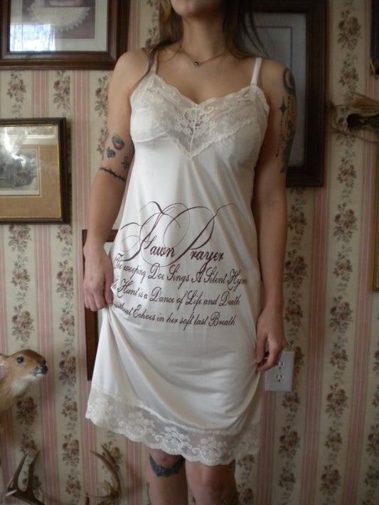 1/1 Fawn Prayer Slip Dress Medium
