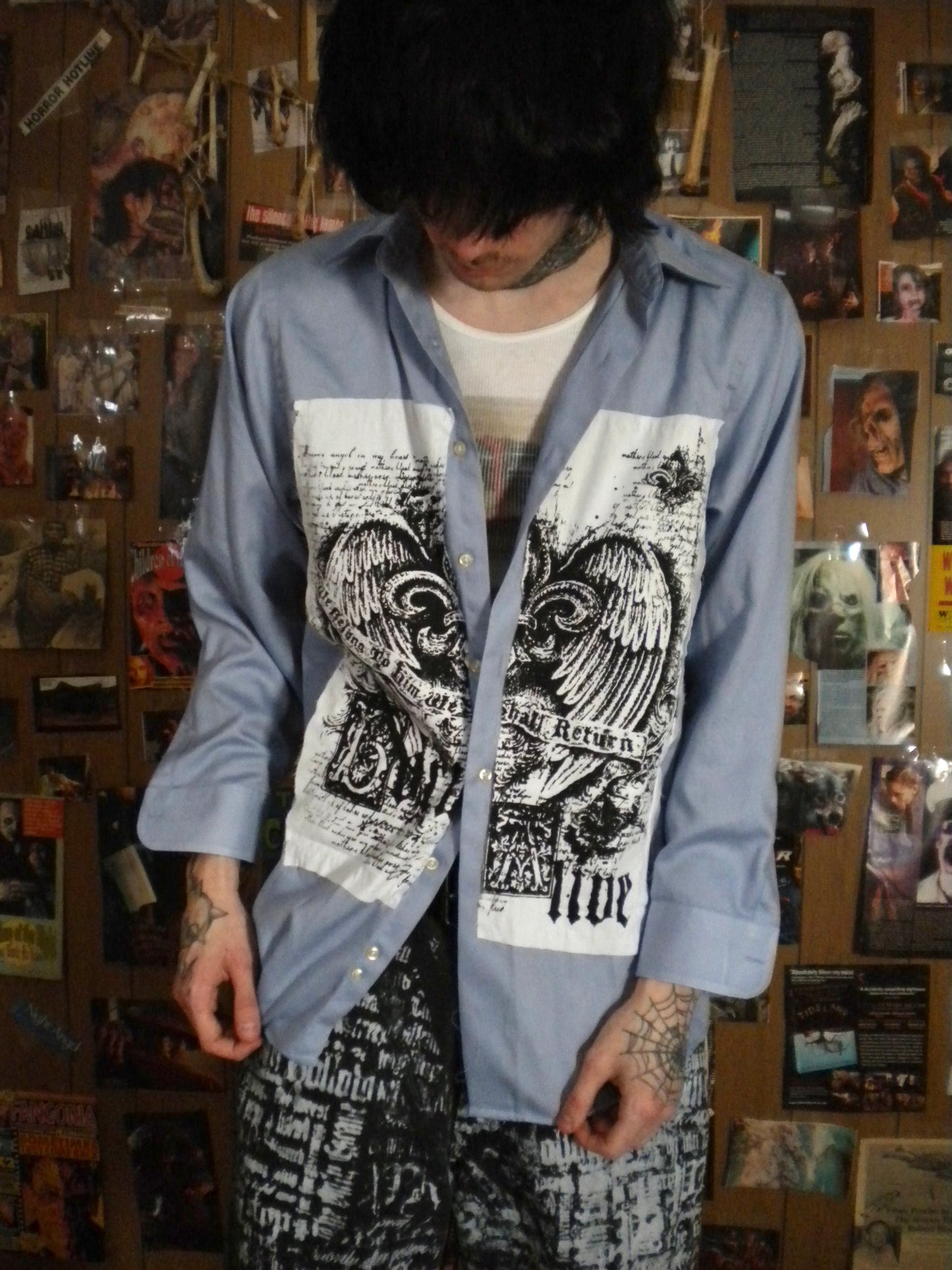 1/1 Born Alive Light Blue Button Up