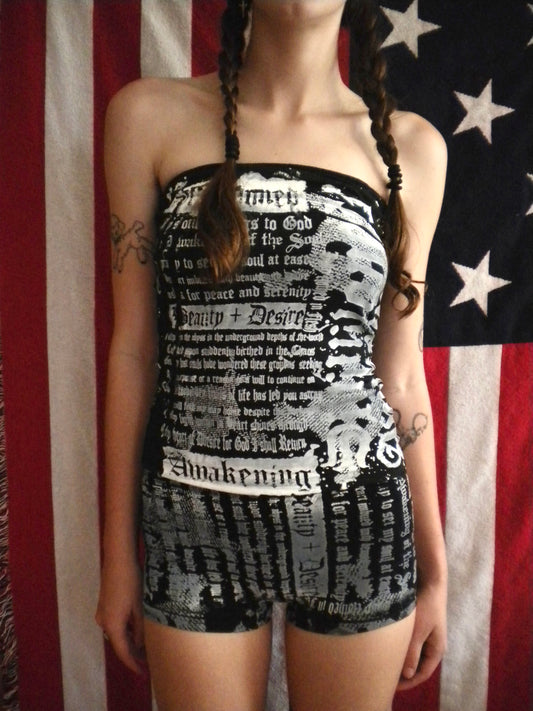 Summoned Awakening Black Tube Top