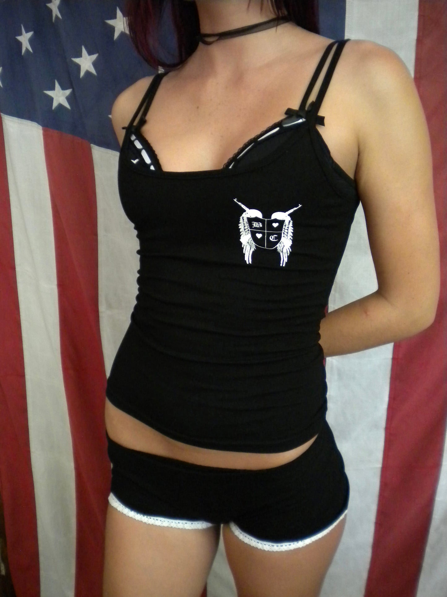 PREORDER Black Gun Angel Tank Top