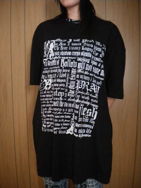 Pray Flesh Tears Black Tee