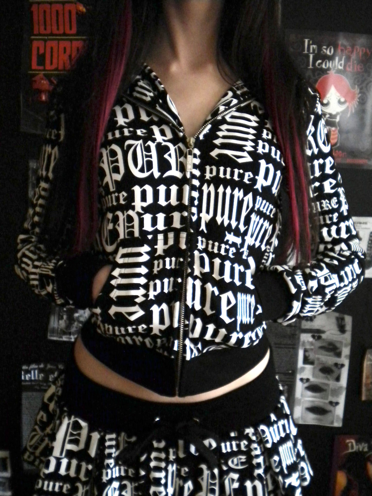 Pure Black Hoodie