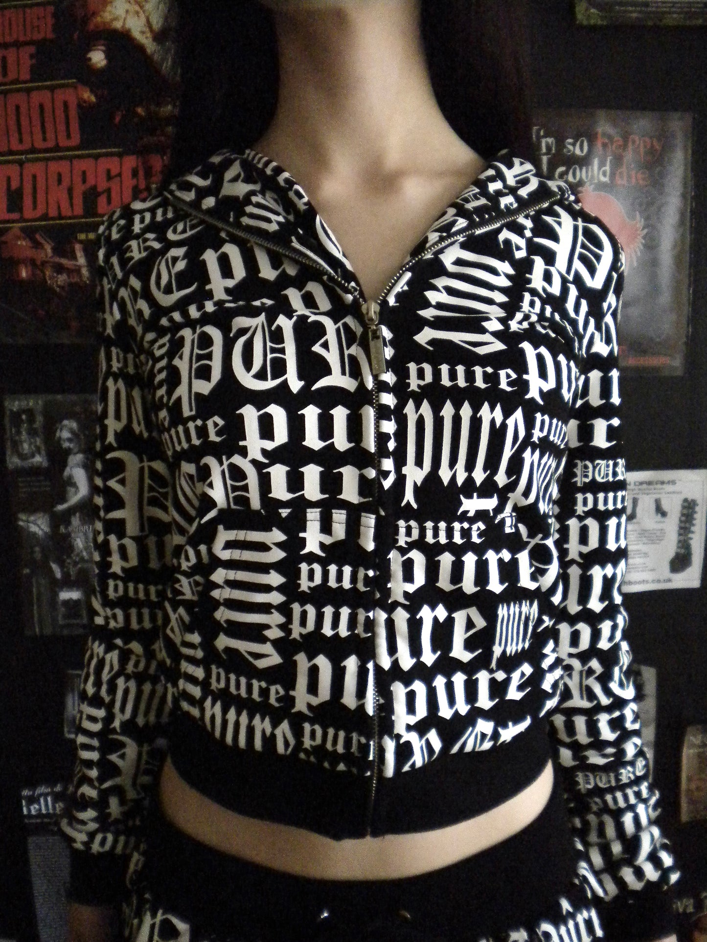 Pure Black Hoodie