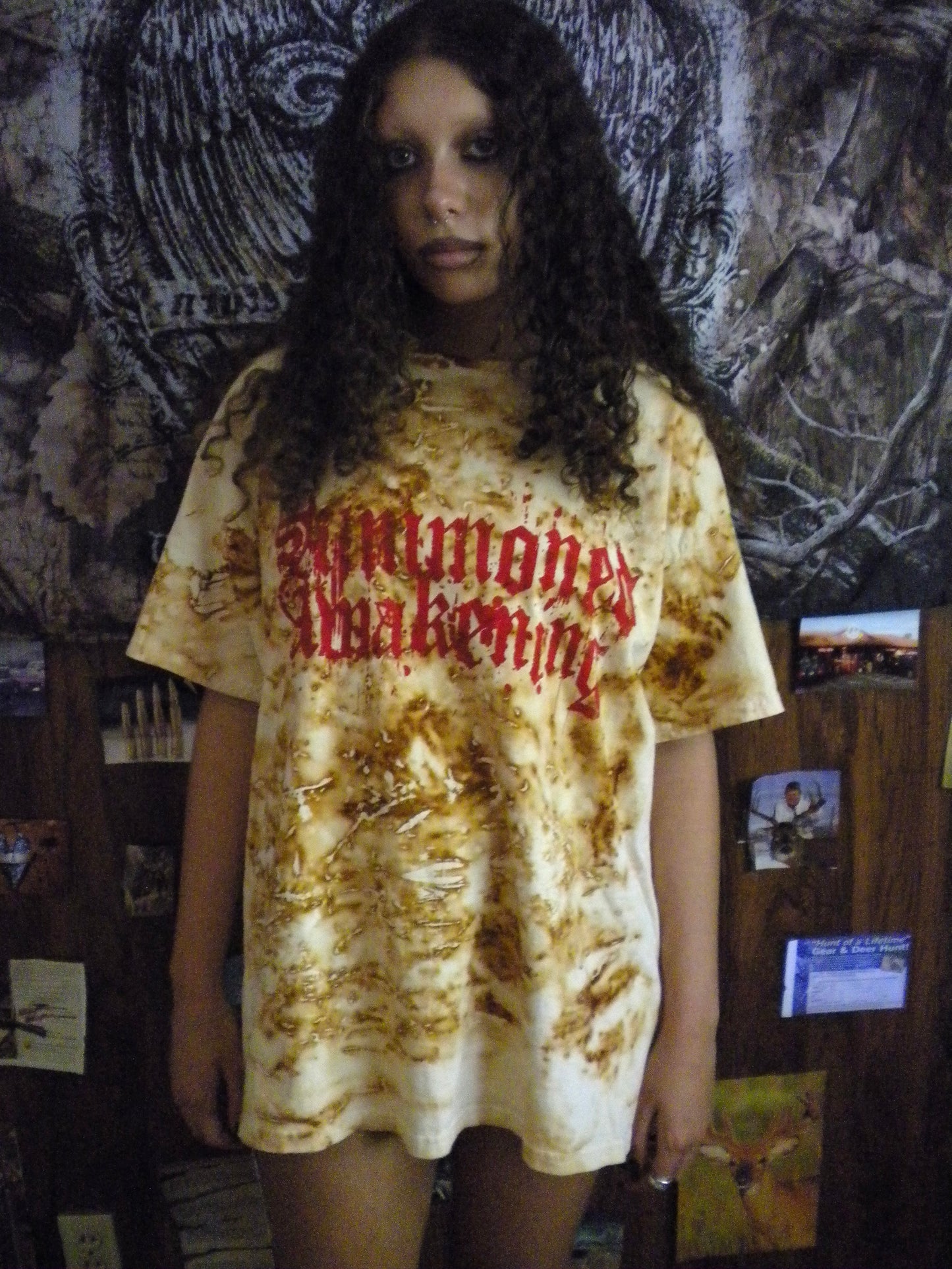 Rust Dyed Summoned Awakening Tee