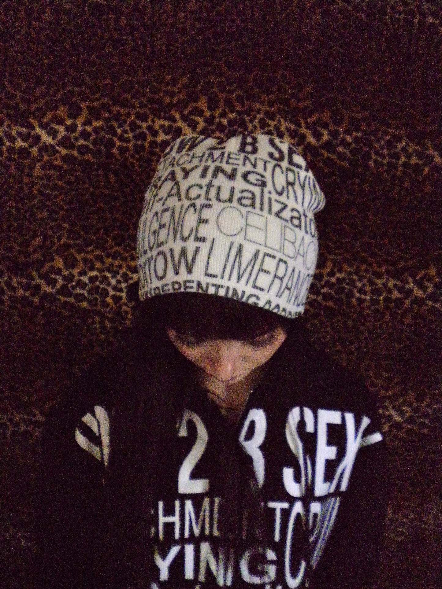 How 2 B Sexy White Beanie