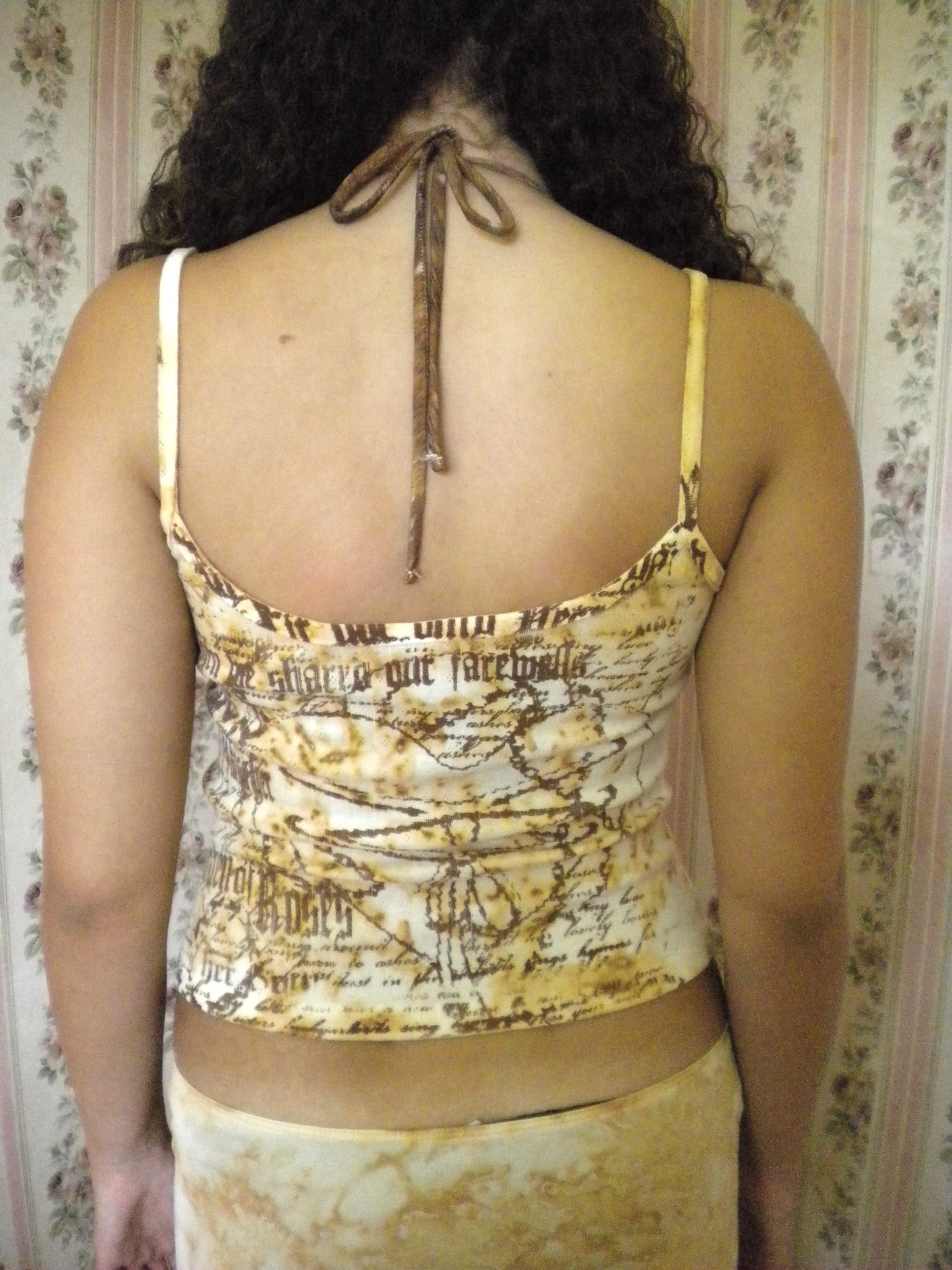 Rust Dyed Tank Top