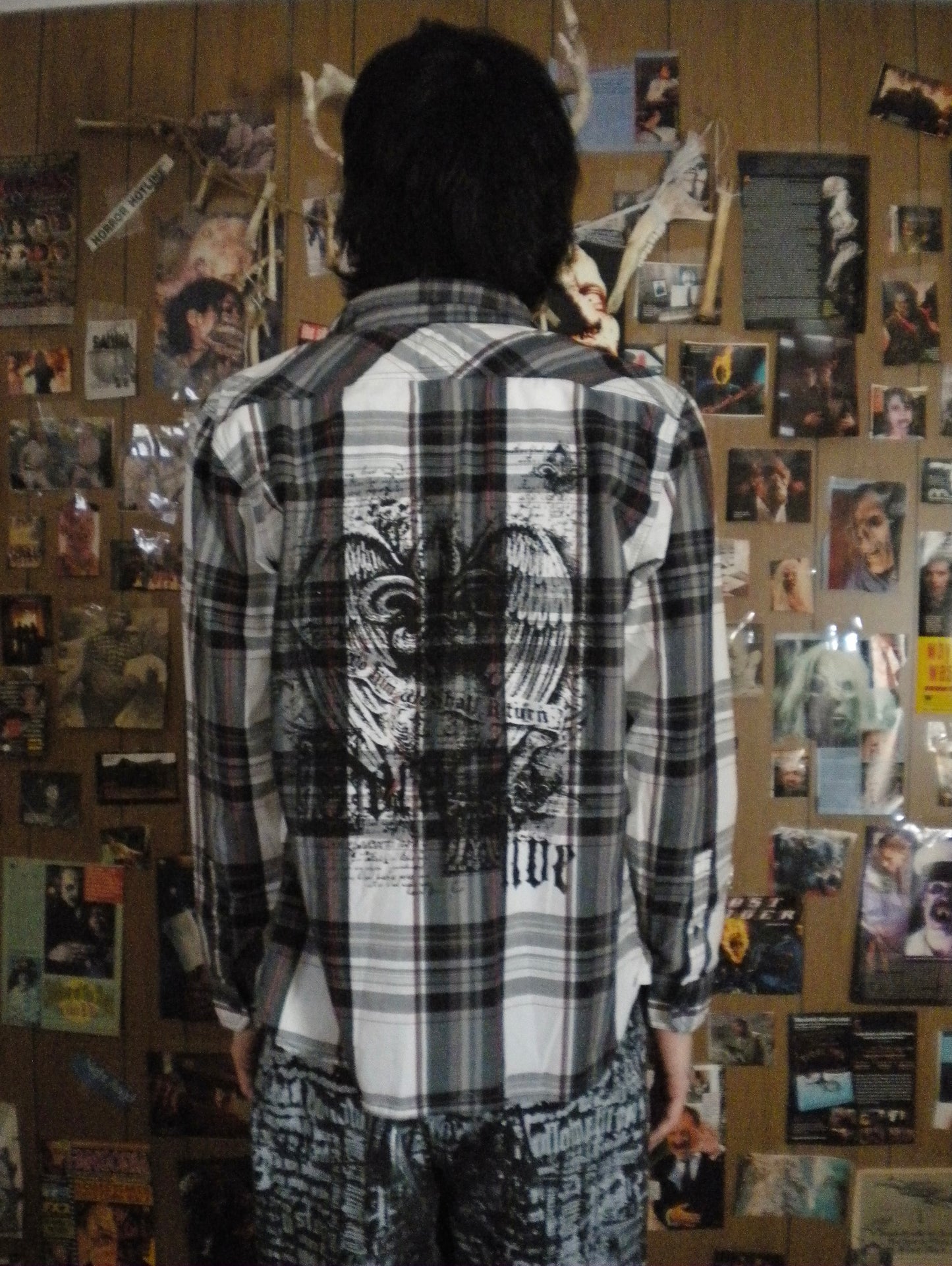 1/1 Born Alive White Grey Flannel