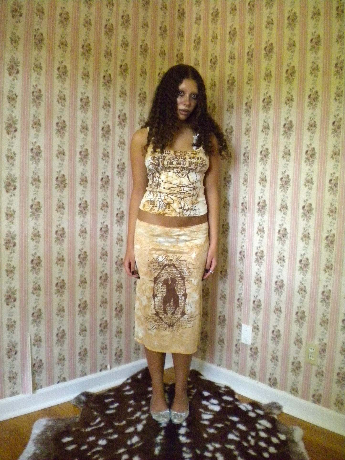 Rust Dyed Tank Top